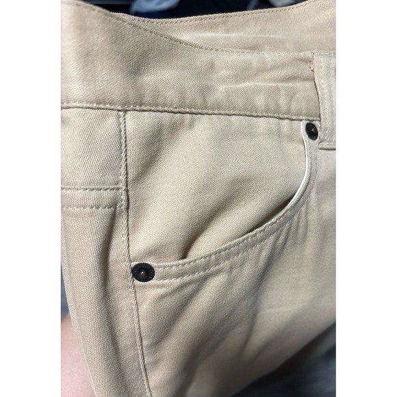 Ralph Lauren Khaki cropped wide‎ leg pants size 10 - Picture 8 of 9